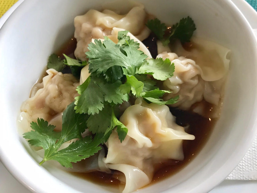 Boiled Wontons, SOY Asian Fusion Restaurant, Kelowna