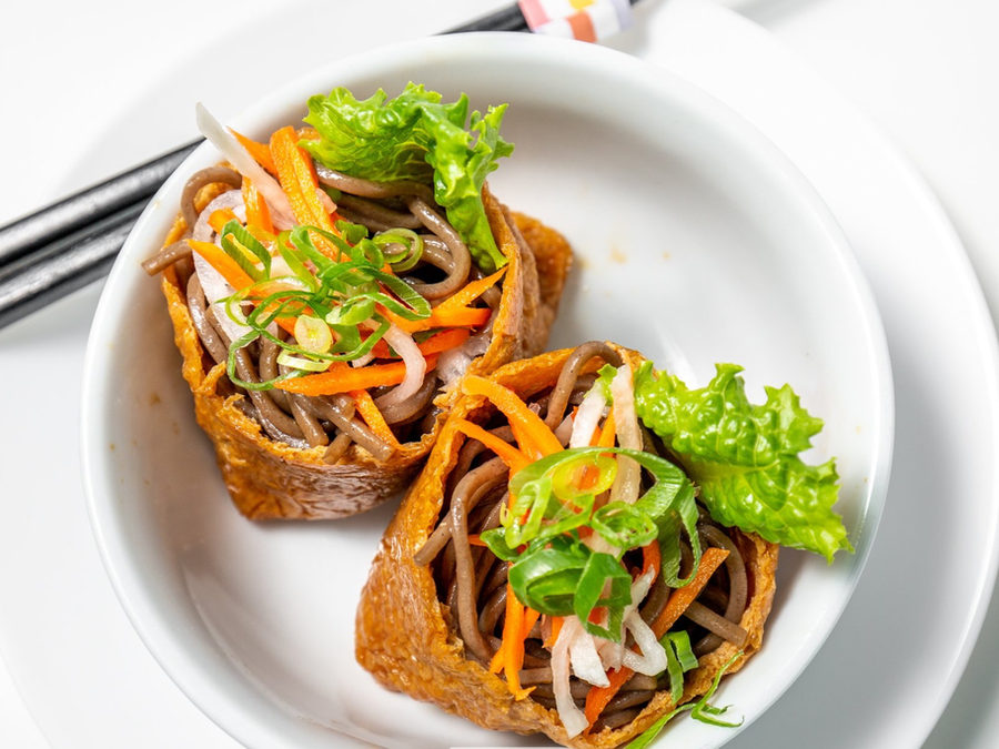 Buckwheat Noodle Inari, SOY Asian Fusion Restaurant, Kelowna