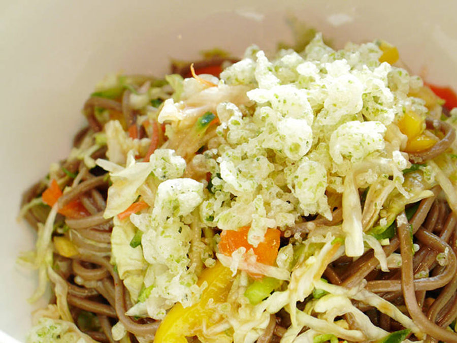 Soba Noodle Salad, SOY Asian Fusion Restaurant, Kelowna