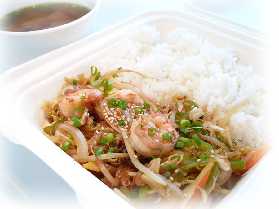 Teriyaki Rice Bowl, SOY Asian Fusion Restaurant, Kelowna
