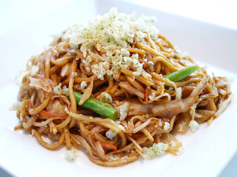 Yakisoba Noodles, SOY Asian Fusion Restaurant, Kelowna